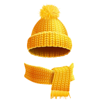 Mütze und Schal von Lkwma